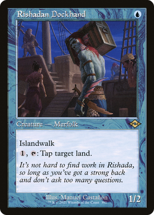 Rishadan Dockhand (MH2-391) - Modern Horizons 2 Foil - Poke-Collect