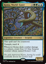 Koma, World-Eater (FDN-121) - Foundations Foil - Poke-Collect