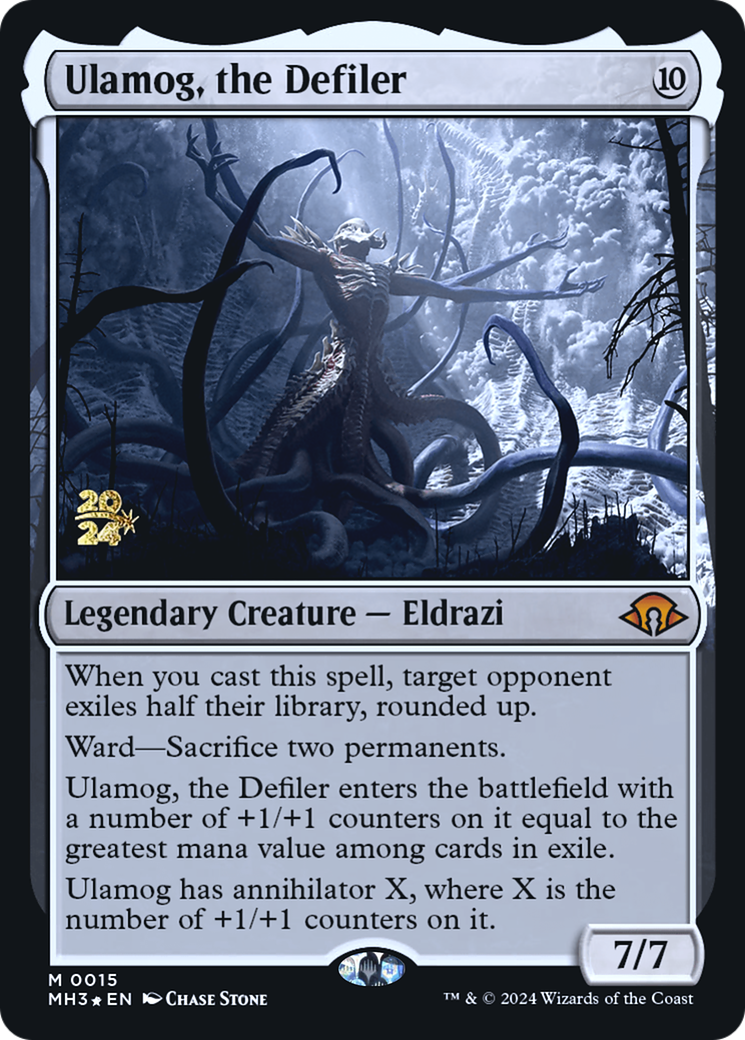 Ulamog, the Defiler (PRE-015) - Modern Horizons 3 Promos Foil - Poke-Collect
