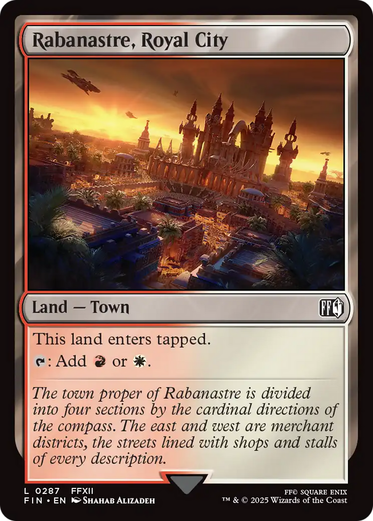 Rabanastre, Royal City (FIN-287) - FINAL FANTASY Foil - Poke-Collect