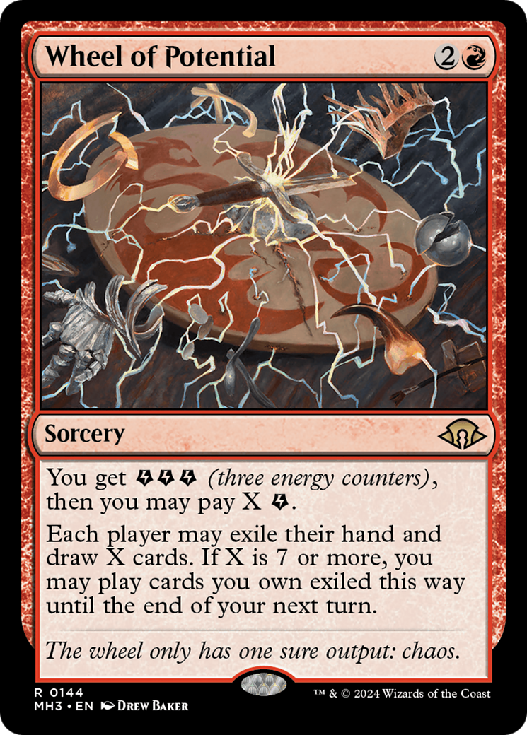 Wheel of Potential (MH3-144) - Modern Horizons 3 - Poke-Collect