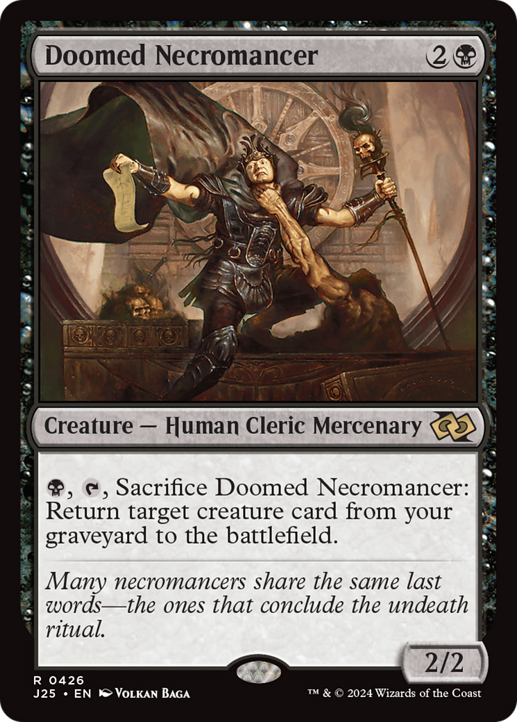 Doomed Necromancer (J25-426) - Foundations Jumpstart - Poke-Collect