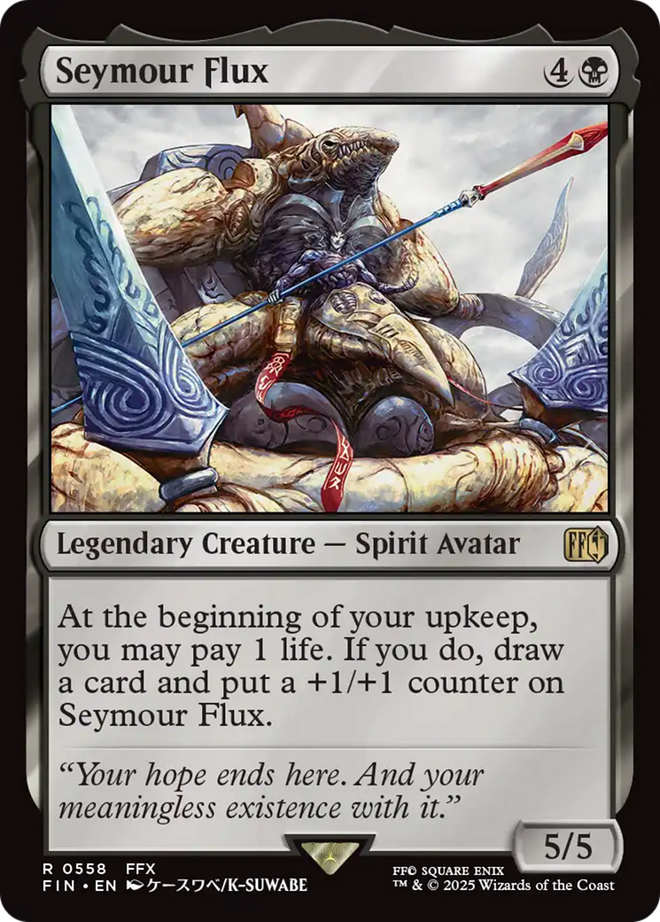 Seymour Flux (FIN-558) - FINAL FANTASY - Poke-Collect