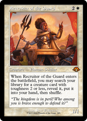 Recruiter of the Guard (Retro Frame) (MH3-395) - Modern Horizons 3 - Poke-Collect