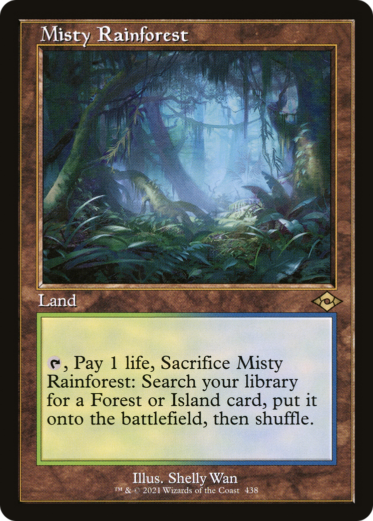 Misty Rainforest (MH2-438) - Modern Horizons 2 - Poke-Collect