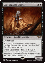 Unstoppable Slasher (DSK-119) - Duskmourn: House of Horror Foil - Poke-Collect