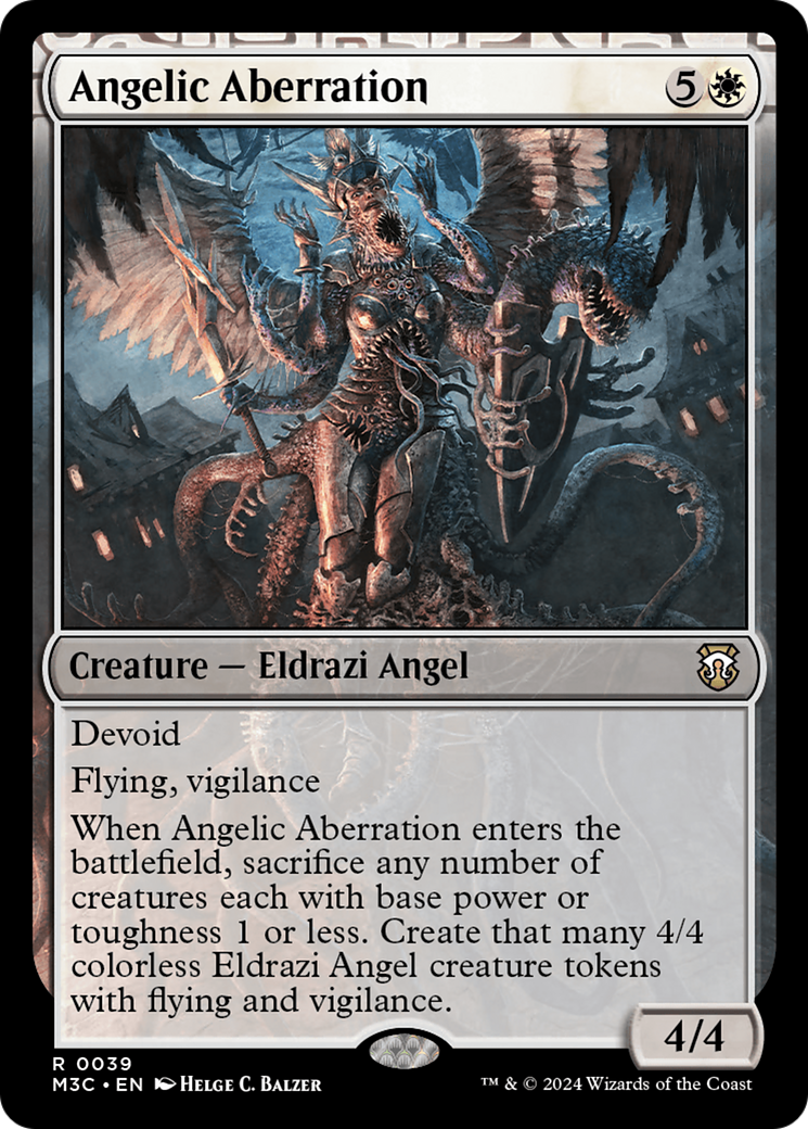 Angelic Aberration (M3C-039) - Modern Horizons 3 Commander: (devoid) - Poke-Collect