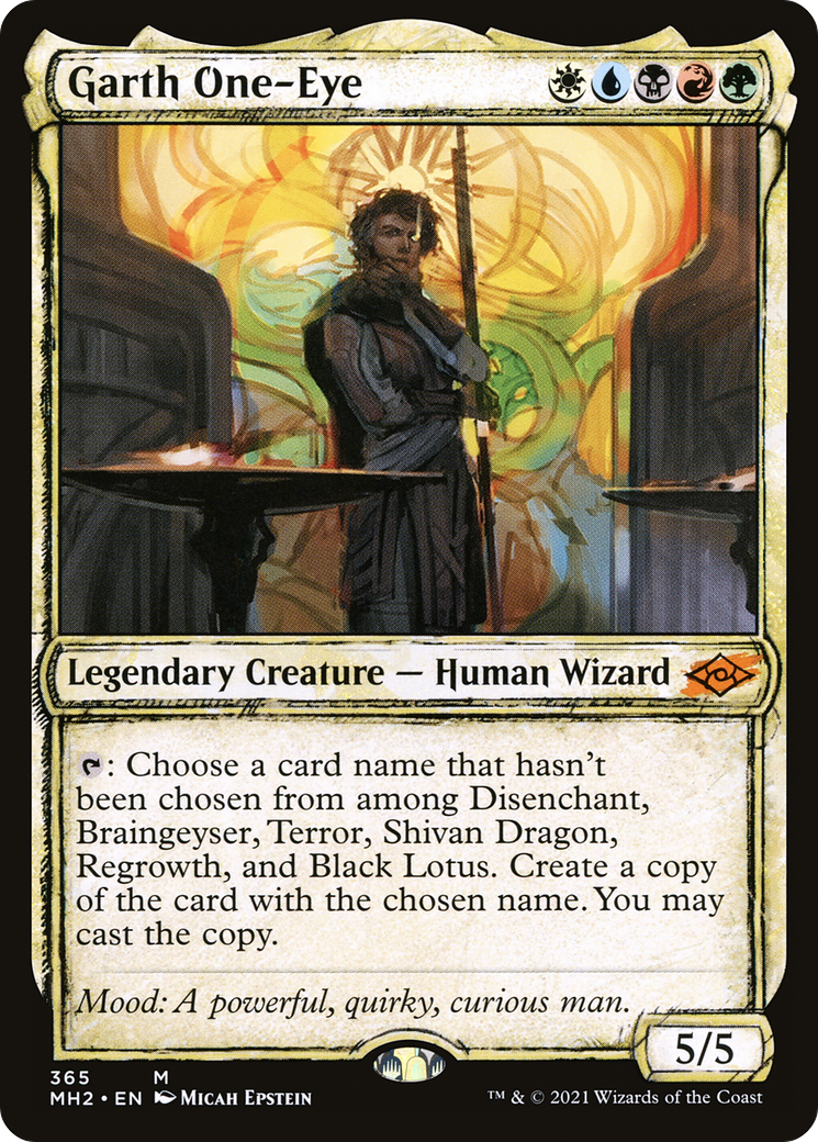Garth One-Eye (MH2-365) - Modern Horizons 2: (Showcase) - Poke-Collect