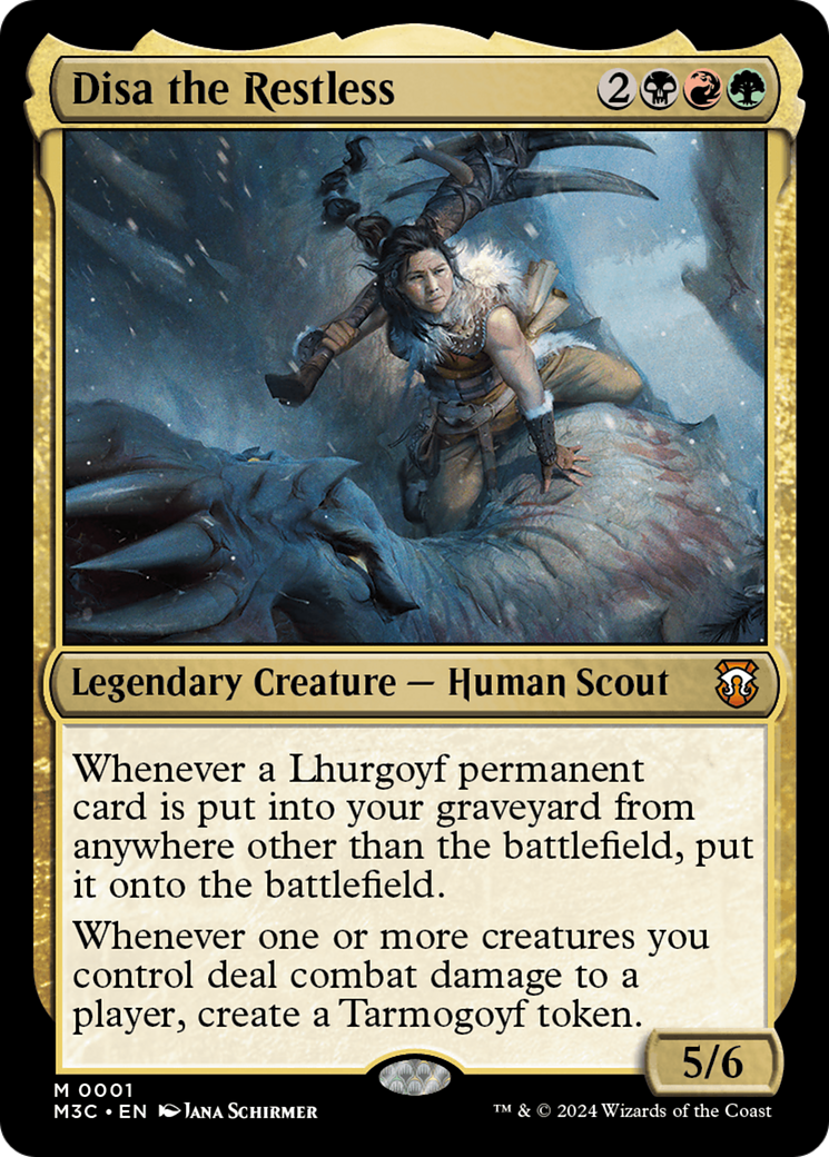 Disa the Restless (M3C-001) - Modern Horizons 3 Commander Foil - Poke-Collect