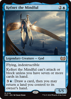 Kefnet the Mindful (DSC-118) - Duskmourn: House of Horror Commander - Poke-Collect