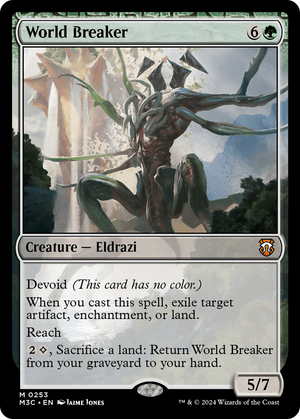 World Breaker (M3C-253) - Modern Horizons 3 Commander: (devoid) - Poke-Collect