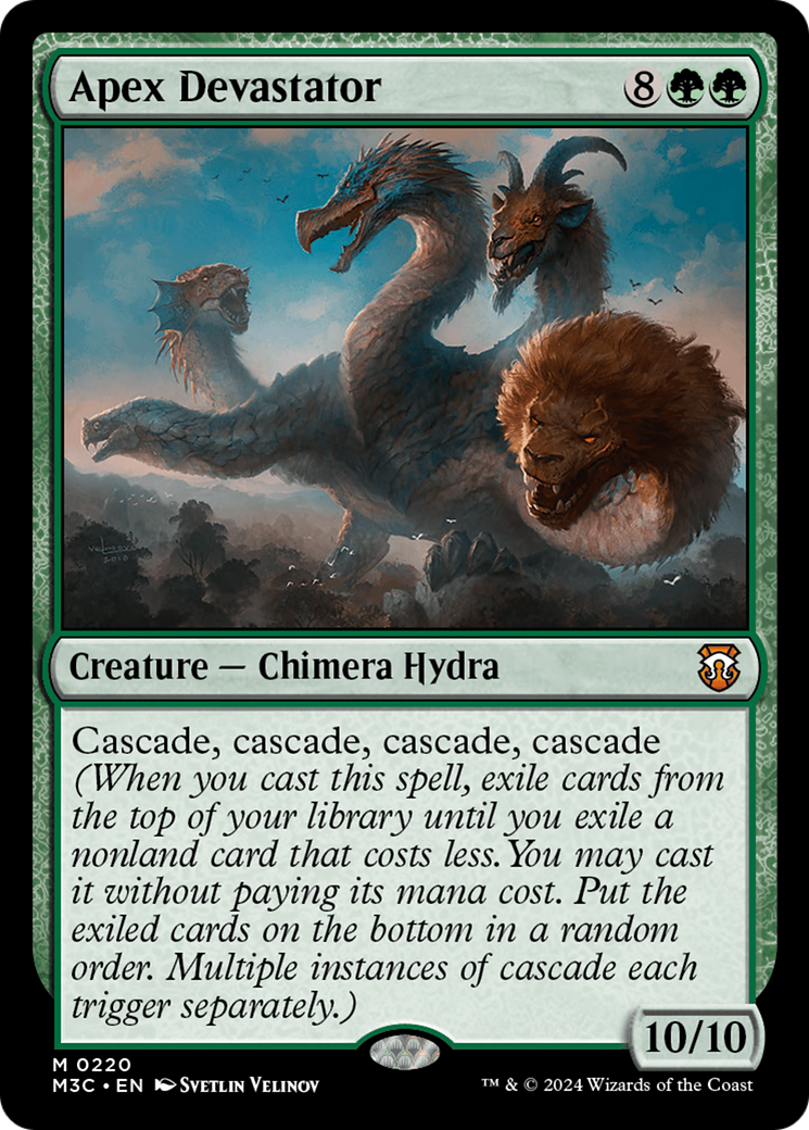 Apex Devastator (M3C-220) - Modern Horizons 3 Commander - Poke-Collect