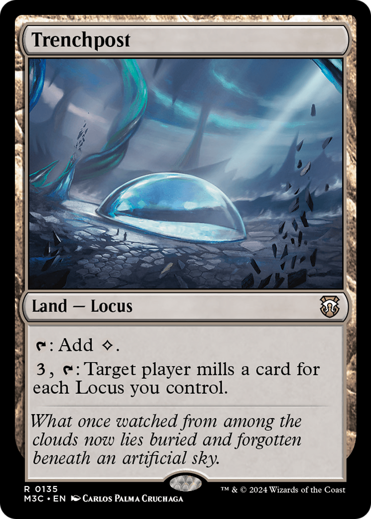 Trenchpost (M3C-135) - Modern Horizons 3 Commander - Poke-Collect