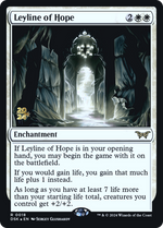 Leyline of Hope (PRE-018) - Duskmourn: House of Horror Promos Foil - Poke-Collect