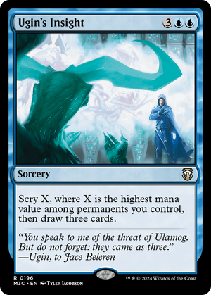 Ugin's Insight (M3C-196) - Modern Horizons 3 Commander - Poke-Collect