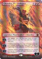 Chandra, Flameshaper (FDN-420) - Foundations (Borderless) Foil - Poke-Collect