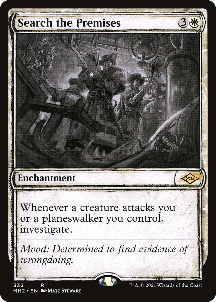 Search the Premises (MH2-332) - Modern Horizons 2: (Showcase) Foil - Poke-Collect