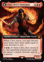 Clive, Ifrit's Dominant (Extended Art) (FIN-458) - FINAL FANTASY: (enchantment, Extended Art) Foil - Poke-Collect
