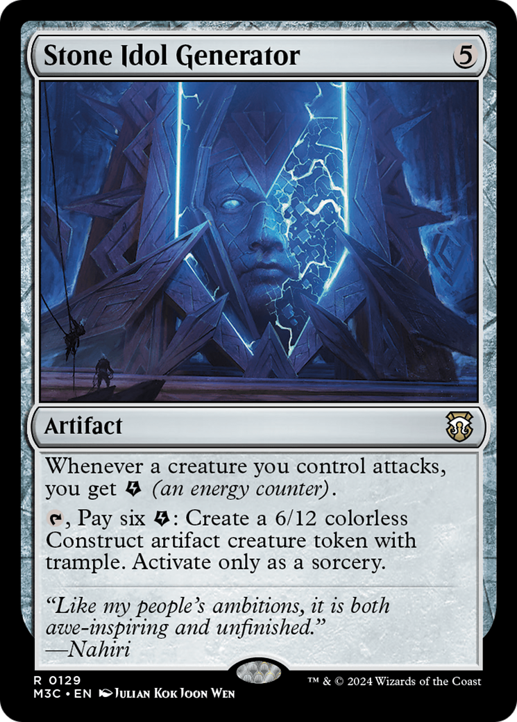 Stone Idol Generator (M3C-129) - Modern Horizons 3 Commander - Poke-Collect