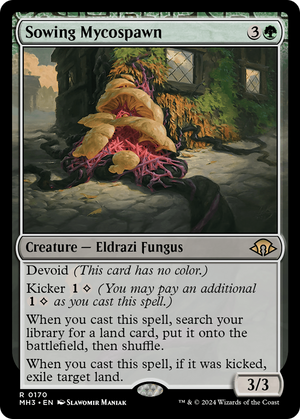 Sowing Mycospawn (MH3-170) - Modern Horizons 3: (devoid) - Poke-Collect