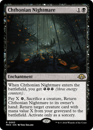Chthonian Nightmare (MH3-083) - Modern Horizons 3 Foil - Poke-Collect