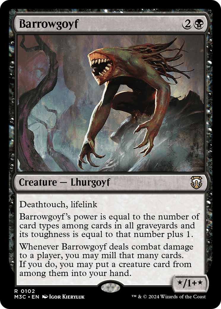 Barrowgoyf (M3C-102) - Modern Horizons 3 Commander - Poke-Collect