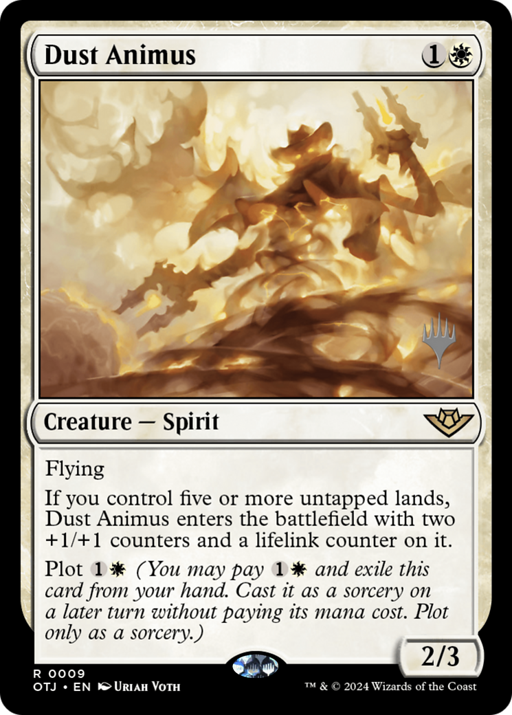 Dust Animus (PPOTJ-009) - Outlaws of Thunder Junction Promos - Poke-Collect