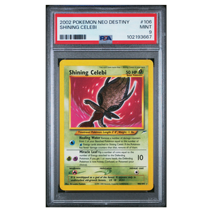 Shining Celebi Neo Destiny #106 PSA 9 - Poke-Collect