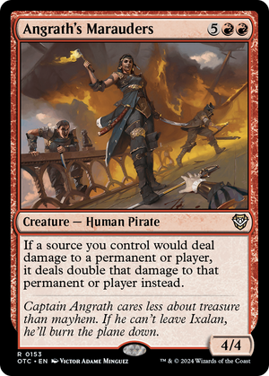 Angrath's Marauders (OTC-153) - Outlaws of Thunder Junction Commander - Poke-Collect