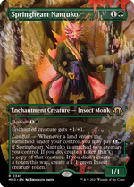 Springheart Nantuko (Borderless) (MH3-341) - Modern Horizons 3 (Borderless) Foil - Poke-Collect