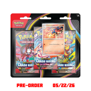 Mega Evolution: Chaos Rising 3-Pack Blister (Early Bird Special) - Poke-Collect