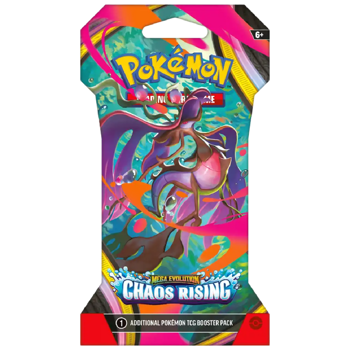 Mega Evolution: Chaos Rising Sleeved Booster Pack - Poke-Collect