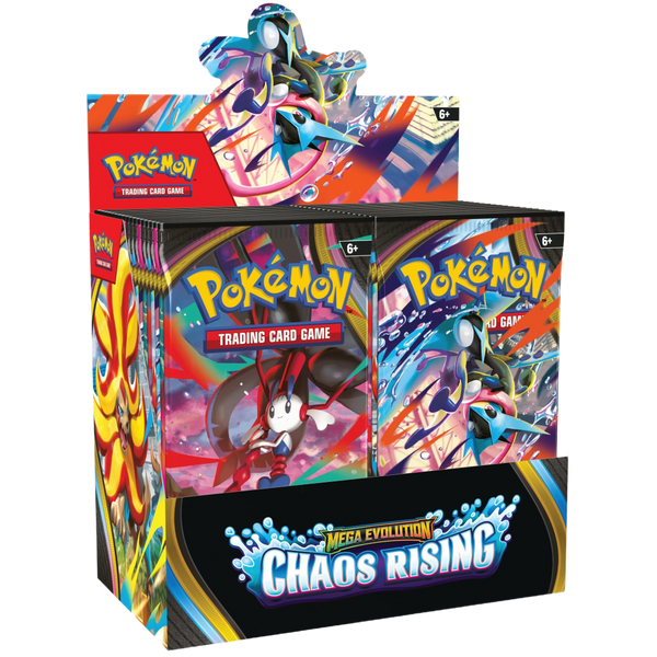 Mega Evolution: Chaos Rising Booster Box - Poke-Collect