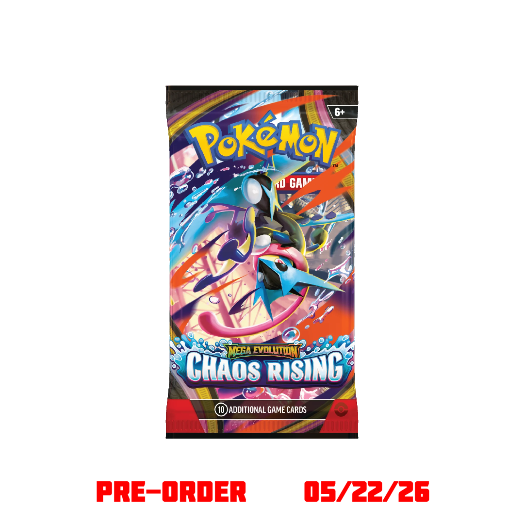 Mega Evolution: Chaos Rising Booster Pack (Early Bird Special) - Poke-Collect