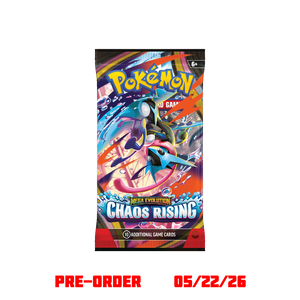 Mega Evolution: Chaos Rising Booster Pack (Early Bird Special) - Poke-Collect