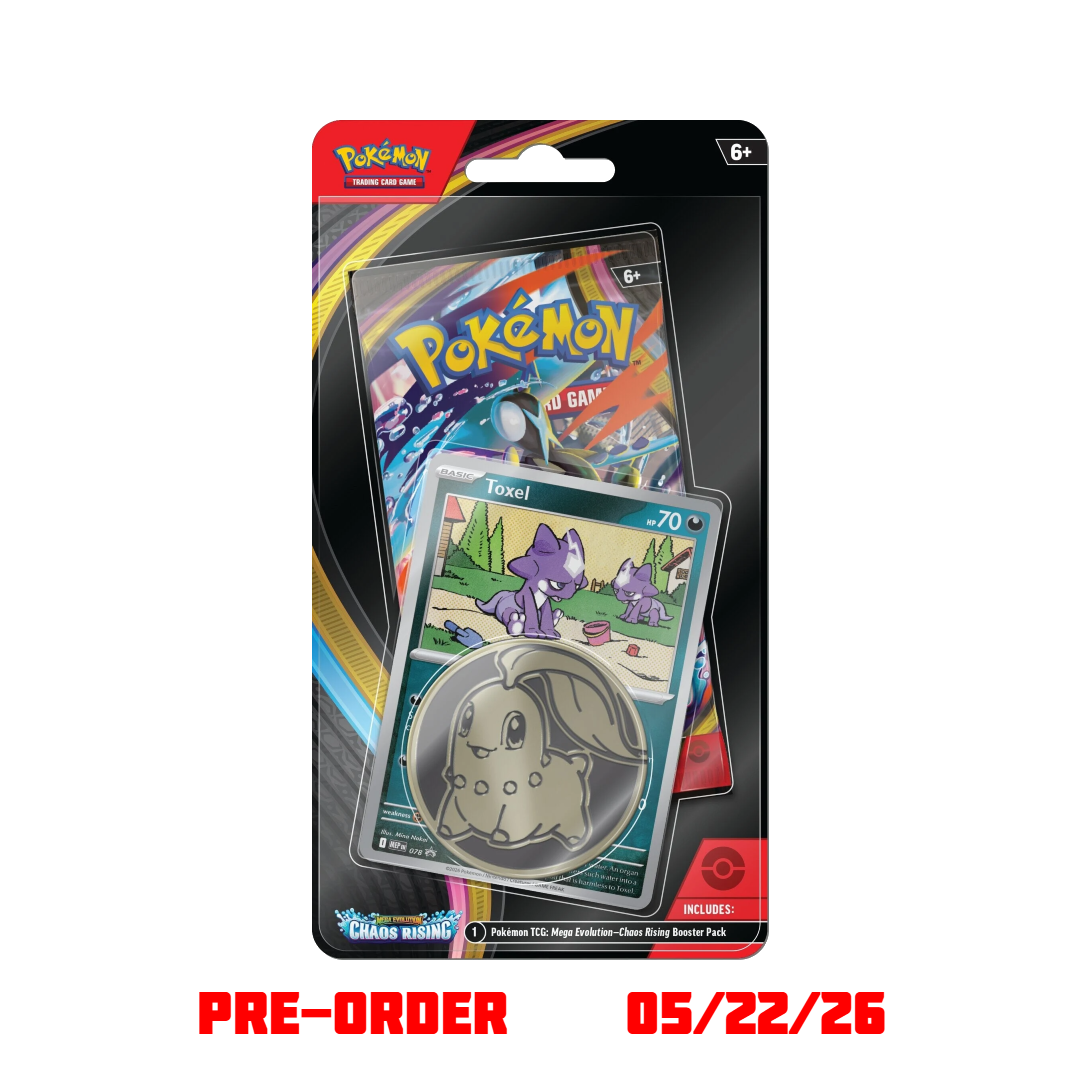 Mega Evolution: Chaos Rising Single Pack Blister (Early Bird Special) - Poke-Collect