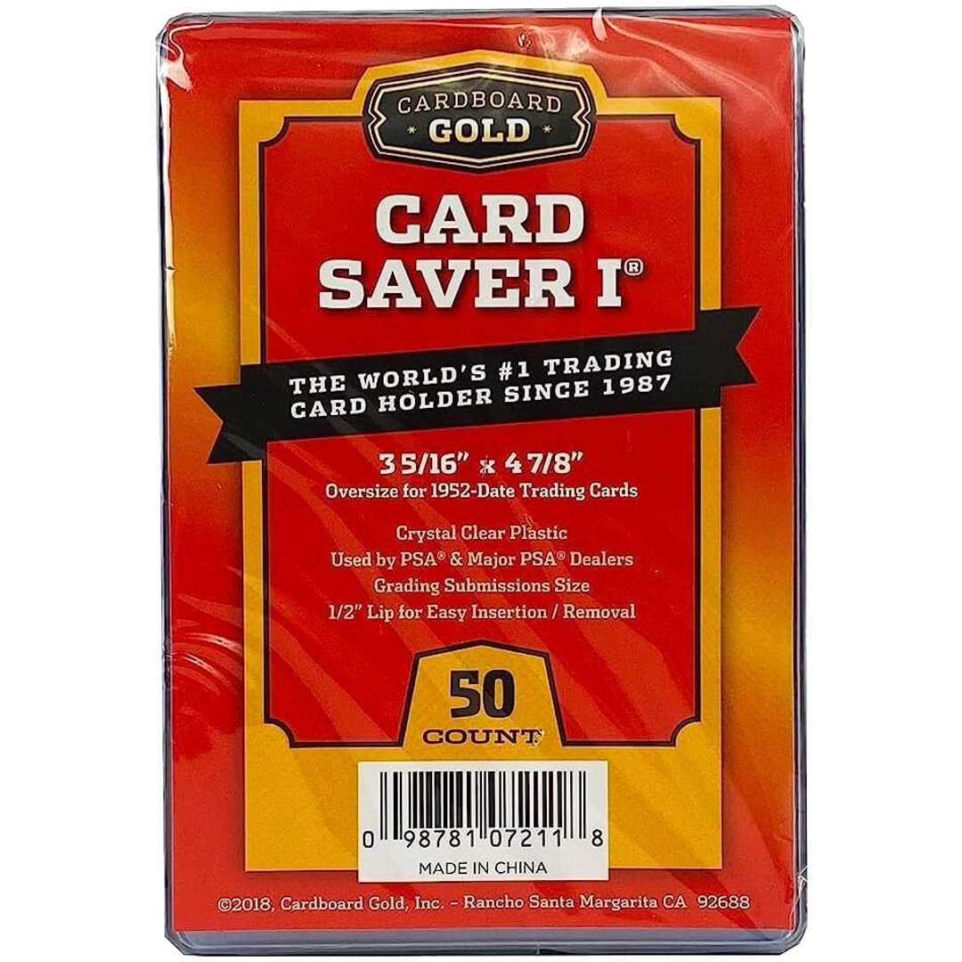 Cardboard Gold Card Saver 1 (50 Count)