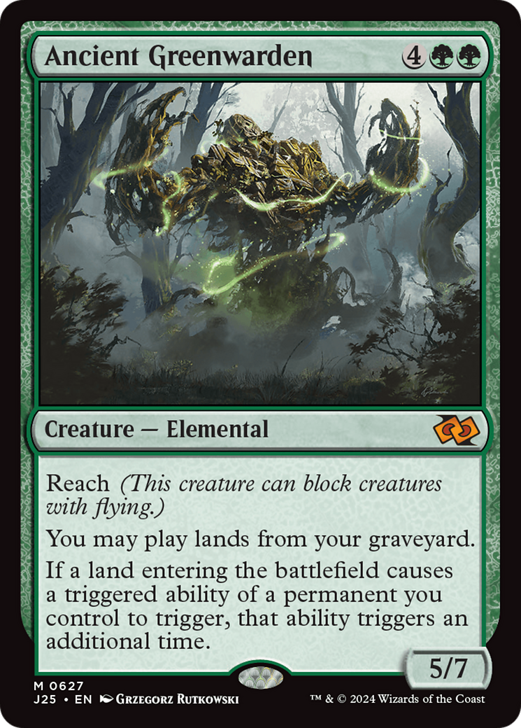 Ancient Greenwarden (J25-627) - Foundations Jumpstart - Poke-Collect