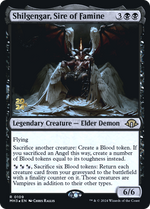 Shilgengar, Sire of Famine (PRE-109) - Modern Horizons 3 Promos Foil - Poke-Collect