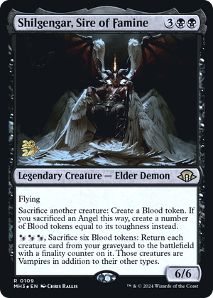 Shilgengar, Sire of Famine (PRE-109) - Modern Horizons 3 Promos Foil - Poke-Collect