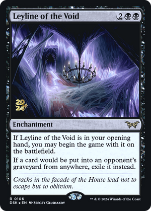 Leyline of the Void (PRE-106) - Duskmourn: House of Horror Promos Foil - Poke-Collect