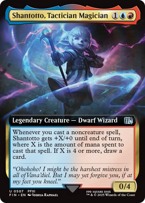 Shantotto, Tactician Magician (FIN-507) - FINAL FANTASY: (Extended Art) Foil - Poke-Collect