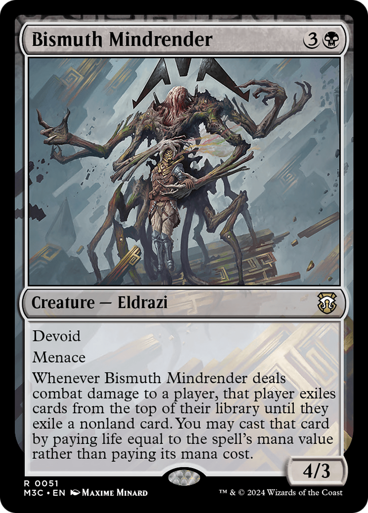 Bismuth Mindrender (M3C-051) - Modern Horizons 3 Commander: (devoid) - Poke-Collect
