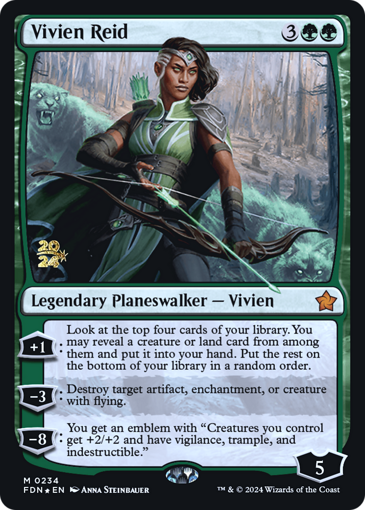 Vivien Reid (PRE-234) - Foundations Promos Foil - Poke-Collect