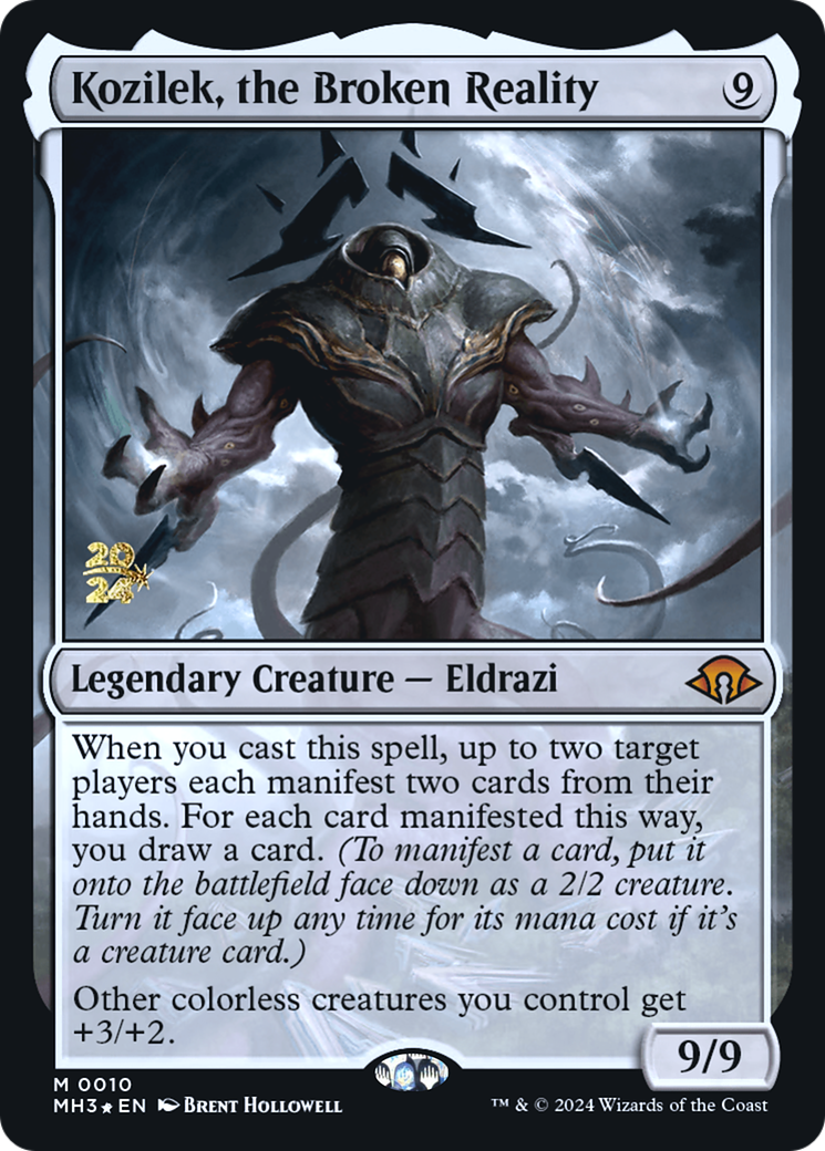 Kozilek, the Broken Reality (PRE-010) - Modern Horizons 3 Promos Foil - Poke-Collect