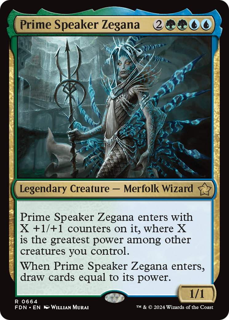 Prime Speaker Zegana (FDN-664) - Foundations - Poke-Collect