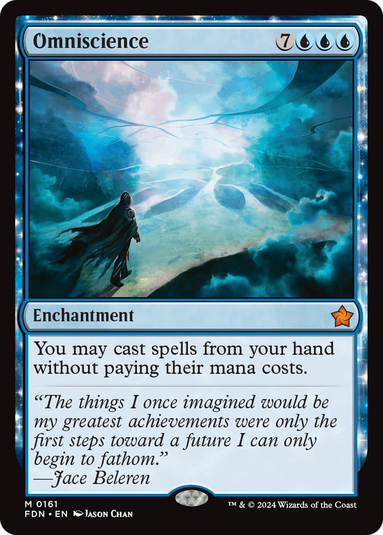 Omniscience (FDN-161) - Foundations: (nyxtouched) - Poke-Collect