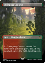 Stomping Ground (RVR-299) - Ravnica Remastered (Borderless) - Poke-Collect
