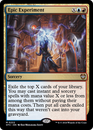 Epic Experiment (OTC-222) - Outlaws of Thunder Junction Commander - Poke-Collect