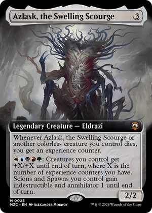 Azlask, the Swelling Scourge (M3C-025) - Modern Horizons 3 Commander: (Extended Art) Foil - Poke-Collect